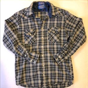 Vintage Pendleton Wool Snap Button Down Shirt